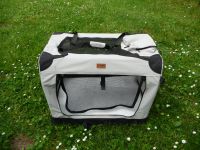 Grau-schwarze, faltbare Transportbox Hund/ Katze 70x52x52 Bayern - Wendelstein Vorschau