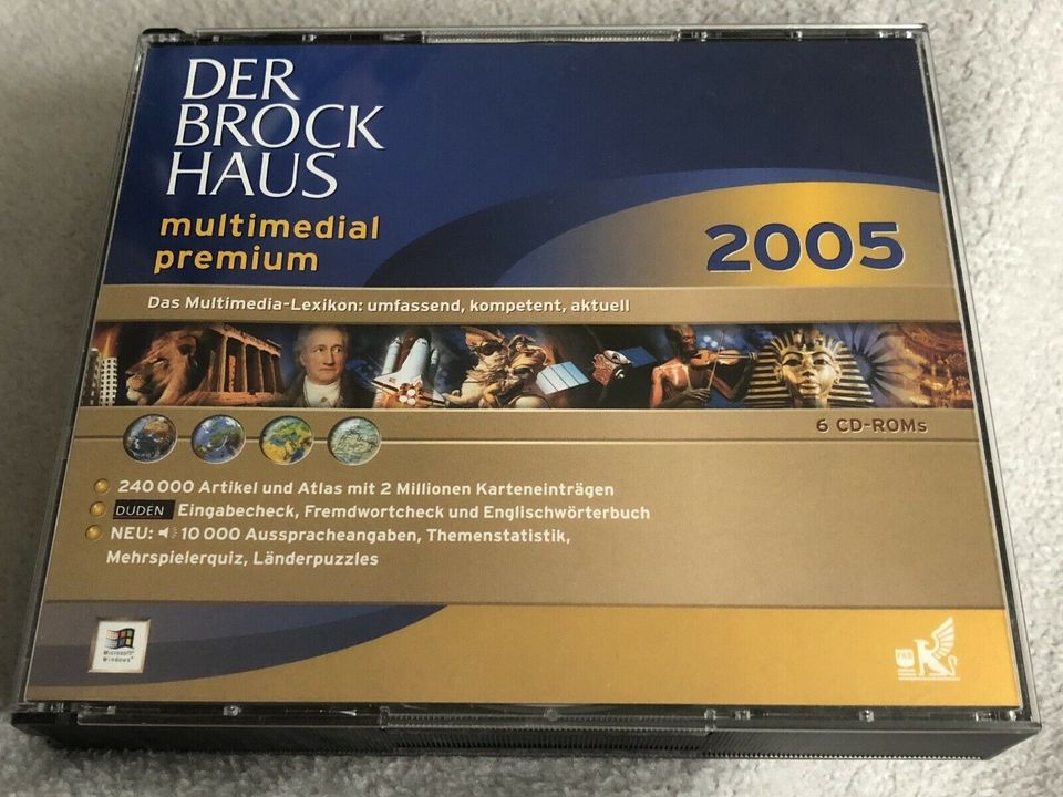 Der Brock Haus Multimedial Premium 2005 Brockhaus Lexikon CD Rom in Berlin