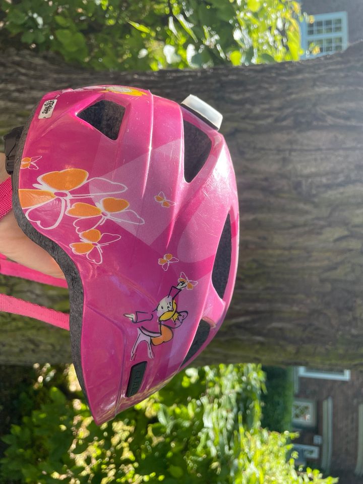 Kinderhelm 46-51 cm Mädchen Prinzessin pink Cube in Hamburg