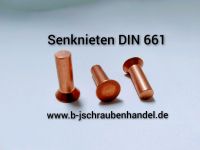 Senknieten alle Abmessungen,blank,A2,Aluminium,Kupfer,Messing!!!! Bielefeld - Sennestadt Vorschau