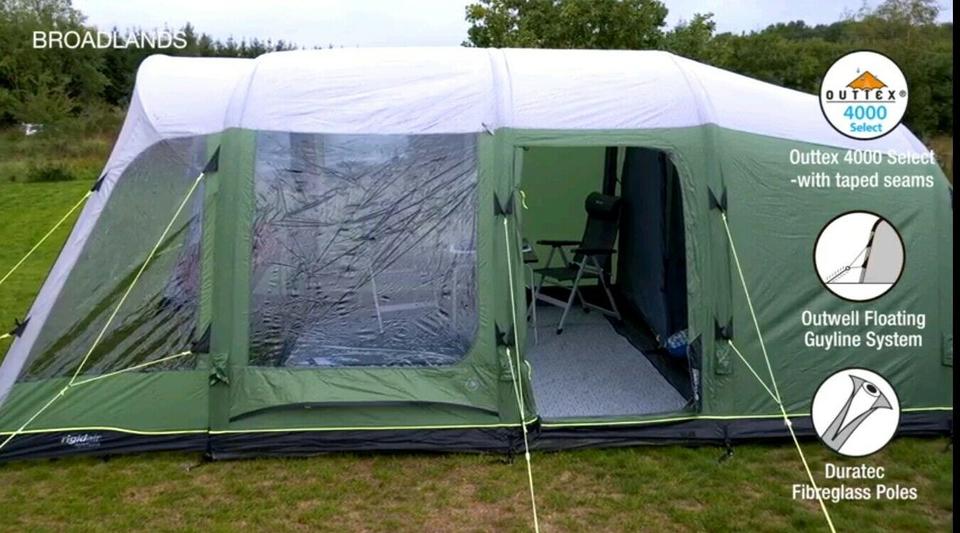 Neu Outwell Broadlands 5A Luftzelt aufblasbar Zelt 5 Personen TOP in Nordrhein Westfalen Goch kleinanzeigen