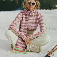 Maeve Anthropologie Ski Slope Rollkragen Pullover Boho Fair Isle Baden-Württemberg - Durmersheim Vorschau