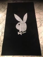 Ein Vintage Badehandtuch Playboy,  schwarz-weiß,  1,70×0.96 m Friedrichshain-Kreuzberg - Kreuzberg Vorschau