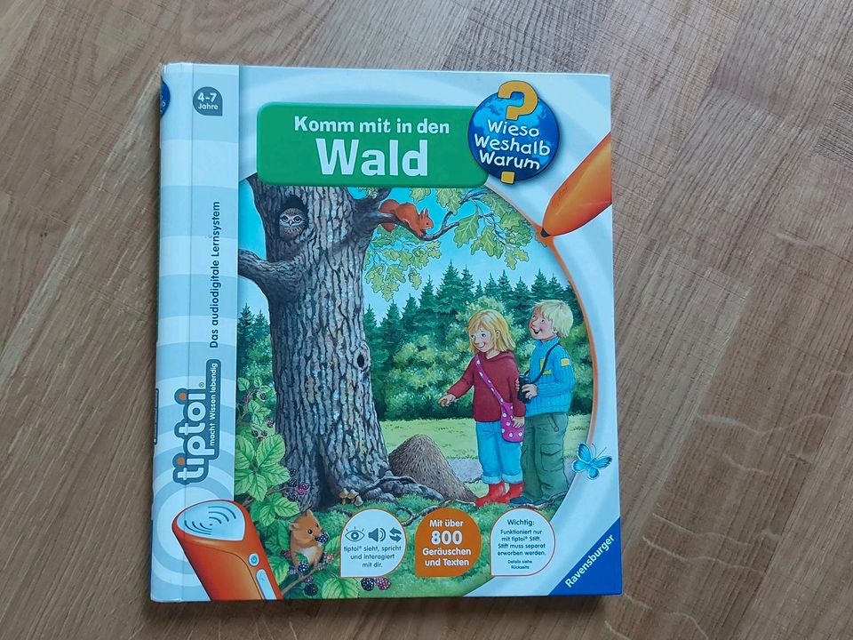 Tiptoi Buch Komm mit in den Wald in Steinen