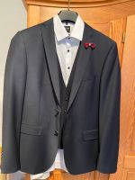 Roy Robson 3-teiliger Anzug dunkelblau Slim Fit 1x getragen Kreis Pinneberg - Quickborn Vorschau