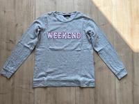 F&F SWEATSHIRT HELLGRAU MIT AUFDRUCK BEFLOCKUNG WEEKEND 40 Bayern - Marktredwitz Vorschau
