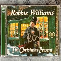 ROBBIE WILLIAMS THE CHRISTMAS PRESENT CD HANDSIGNIERT AUTOGRAMM Walle - Utbremen Vorschau