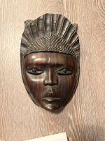 Antike Afrikanische Maske aus Massivem Eben-Holz Wand Dekoration Innenstadt - Köln Altstadt Vorschau