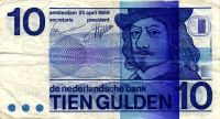 10 Niederländische Gulden 1968 Tien Gulden Geldschein Banknote Wandsbek - Hamburg Farmsen-Berne Vorschau