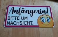 Autoschild Anfängerin (Magnet) Leipzig - Schönefeld-Abtnaundorf Vorschau