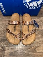 Birkenstock Mayari Sandalen Gator Gleam Copper Roségold Gr.37 Rheinland-Pfalz - Kaiserslautern Vorschau