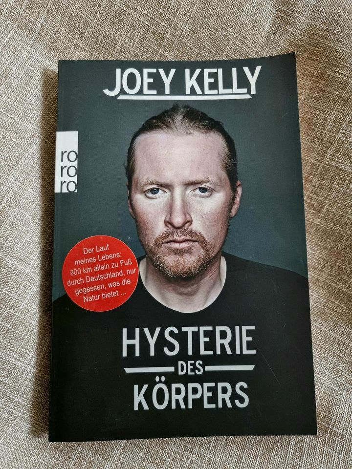 Joey Kelly Hysterie des Körpers org. Handsigniertes Taschenbuch in Berlin