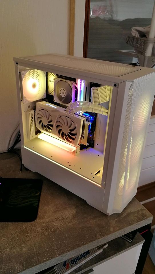 Gaming PC weiß RTX 3070 I5 WLan RGB in Kupferzell