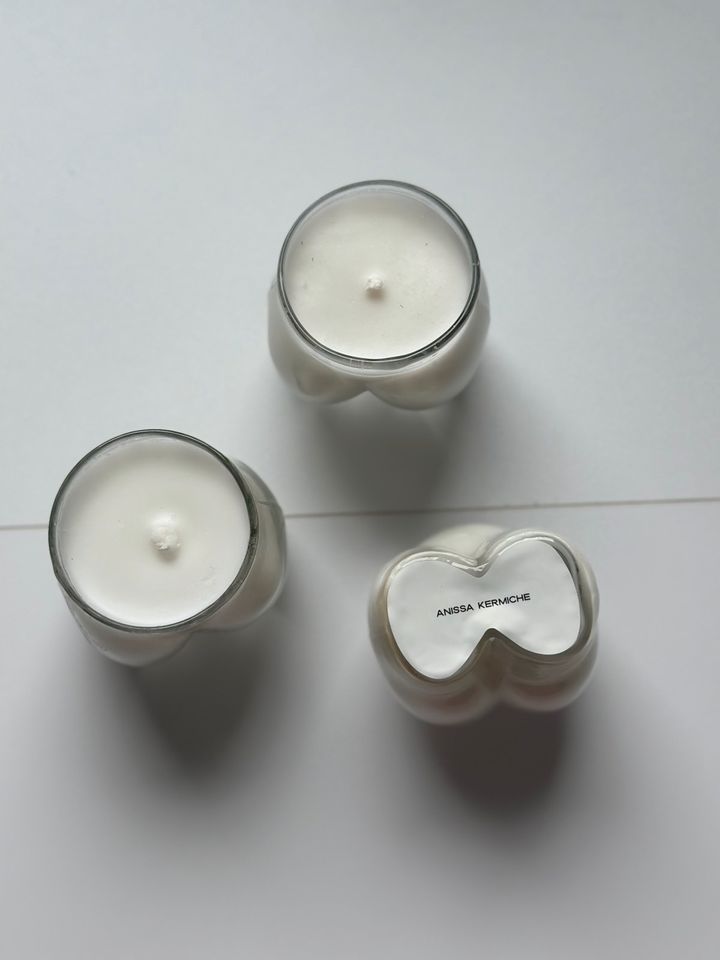 3 x Anissa Kermiche Popotin Kerze Candle in Berlin