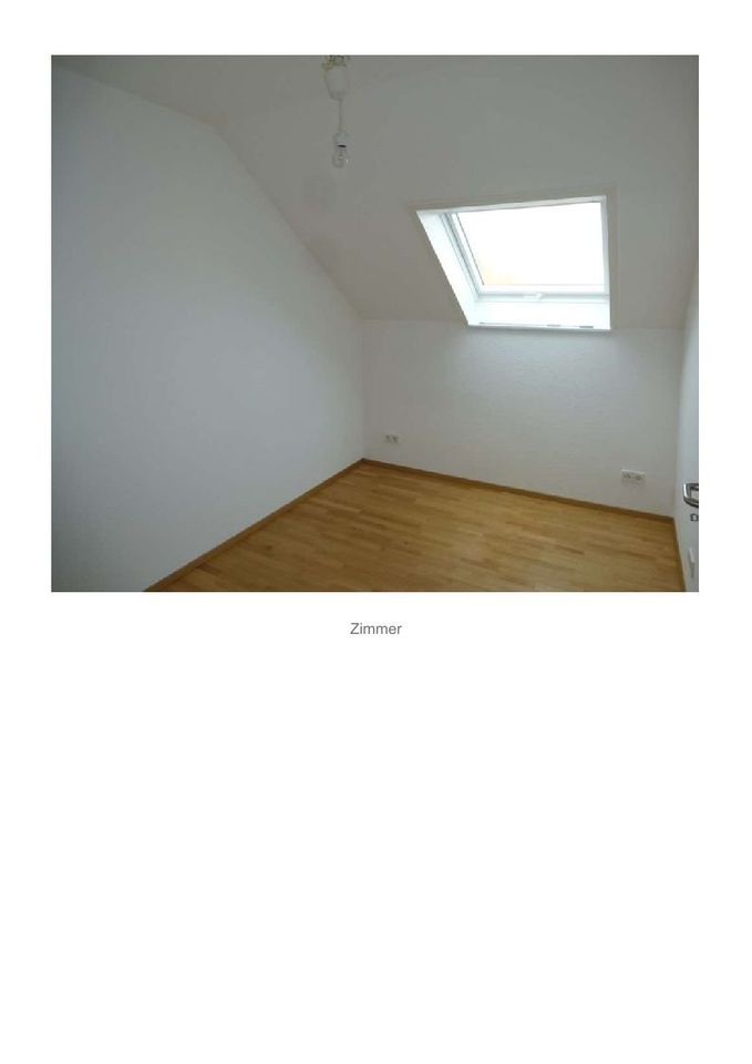 3 Zimmer Dachgeschosswohnung in Leingarten in Leingarten