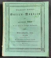 Garten Magazin Weimar 1.Jahrgang 1804 Antik Buch Zeitung Niedersachsen - Northeim Vorschau