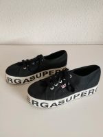 SUPERGA Schuhe Canvas Sneakers Sneakers schwarz Gr. 37 Baden-Württemberg - Fellbach Vorschau