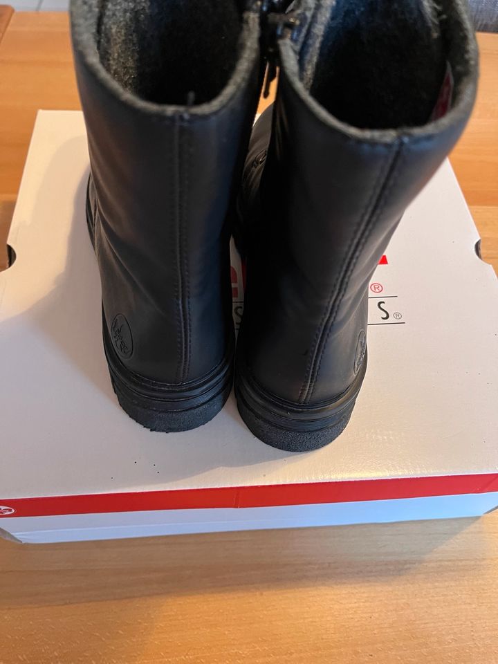 Rieker Winterboots Stiefeletten schwarz Gr.38✨neuwertig in Witzenhausen