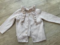 H&M Cardigan 68 beige Rüschen Weste Jacke Herbst Baden-Württemberg - Hockenheim Vorschau