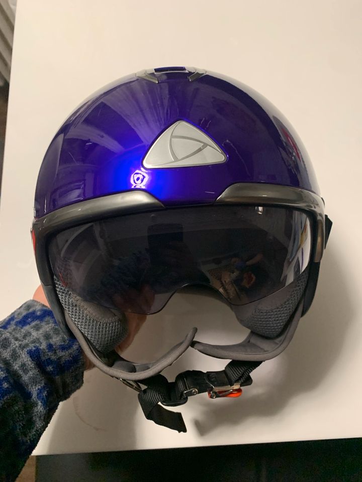 Mopedhelm mit Visir Marke Aihor in Stuttgart