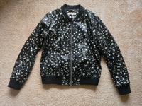 Michael Kors Lederjacke Damen silberne Details Blumenmuster in M Sachsen-Anhalt - Bad Duerrenberg Vorschau