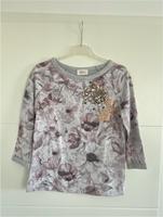 Cartoon Pullover Sweater M Blumenmuster 3/4 Ärmel Brandenburg - Neuenhagen Vorschau