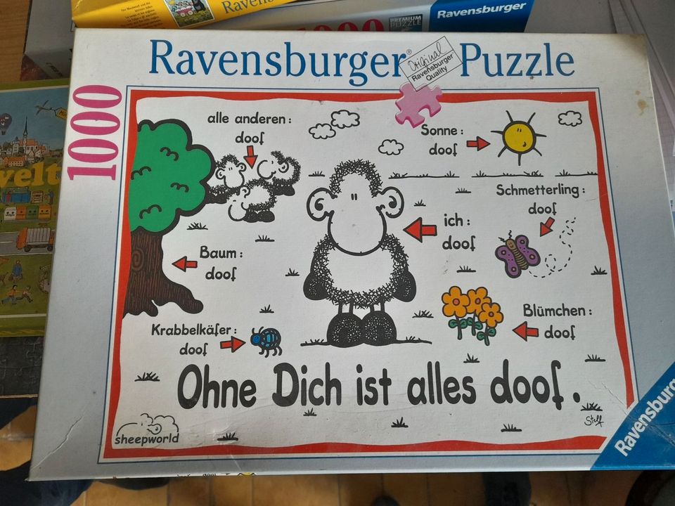 Ravensburger Puzzles, verschiedene Motive in Buttenheim