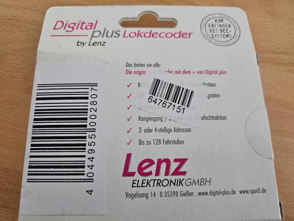 H0 Lenz 10322-01 Lokdecoder SILVER+ PluX22, NEM658 22 polig in Dresden