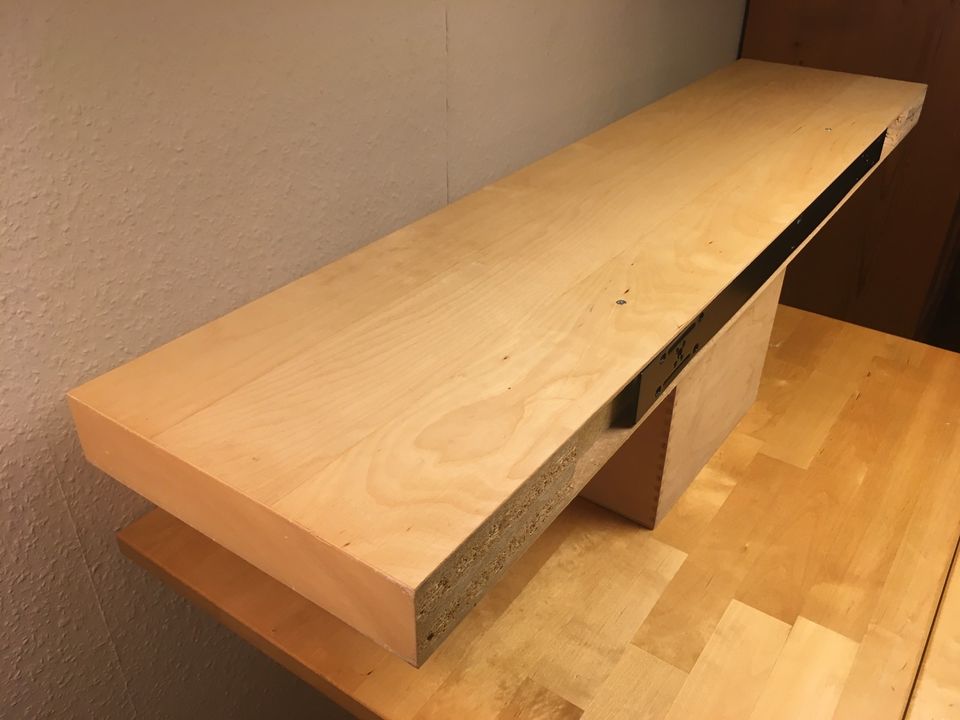 IKEA LACK REGAL WANDREGAL FREISCHWEBEND HELL HOLZ 110x26x5cm in Duisburg