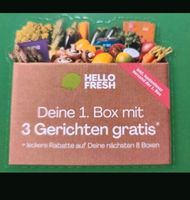 Kochbox hellofresh hello fresh Gutschein  Kochbuch Brandenburg - Prenzlau Vorschau