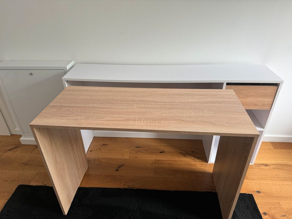 Schreibtisch ausziehbar mit Drehstuhl in Hürth