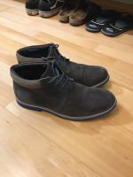 Wildleder-Boots/Stiefel/Halbschuhe braun Größe 42, kaum getragen Dresden - Blasewitz Vorschau