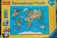 Puzzle Weltkarte 100 Teile Sachsen-Anhalt - Halle Vorschau