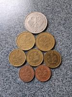 2 Deutsche Mark Münze und 10 5 1 Deutsche Pfennig Münzen Rheinland-Pfalz - Mülheim-Kärlich Vorschau