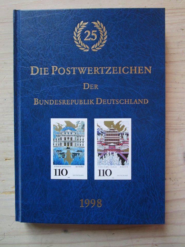 Briefmarken 1998 Sonderpostwertzeichen BRD aus Sammler-Nachlaß in Schweinfurt