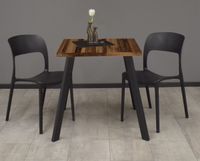 Bartisch Eirene 70x70x75 schwarz matt/texas oak 14497 Nordrhein-Westfalen - Herford Vorschau