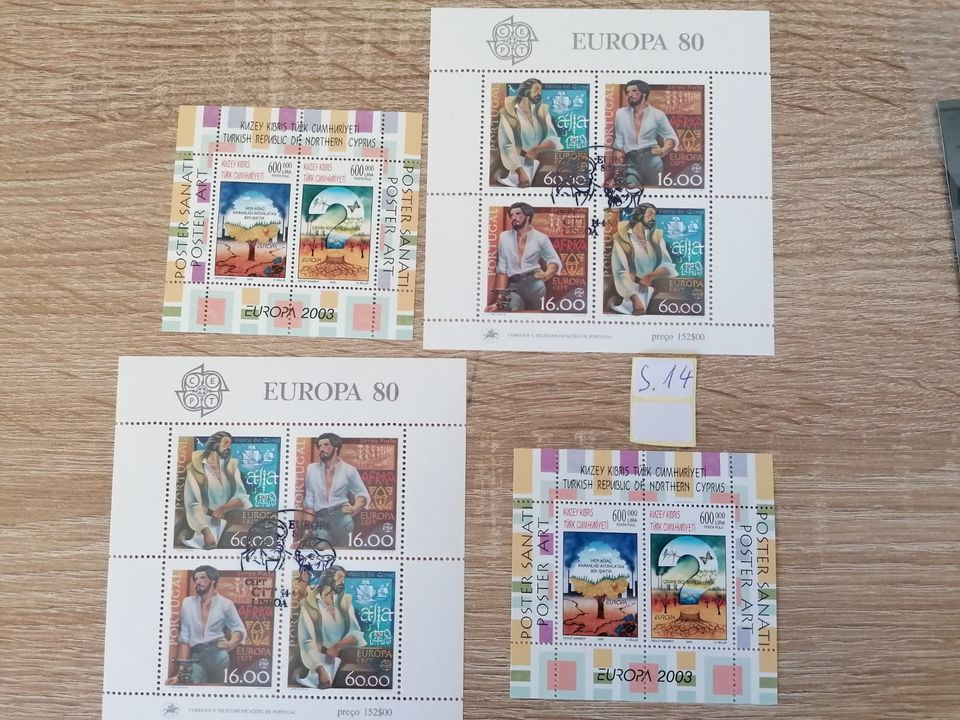 Briefmarken  Kleinbogen International  Teil 2 von 3 in Zwickau