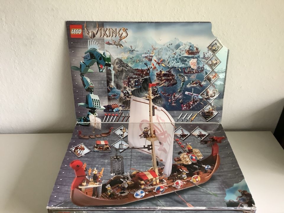 Lego Vikings 7018 Viking Ship challenges the Midgard Serpent in Stadtlohn