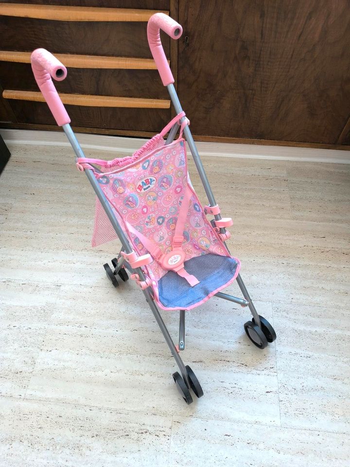 Puppenwagen Buggy  BABY born Stroller mit Tasche in Ludwigsburg