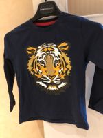 T-shirt dunkel blau  lupilu Gr.110/116 Tigerbild Schleswig-Holstein - Nienwohld Vorschau