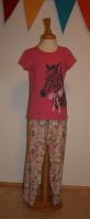 Sanetta Kombi T-Shirt und Hose, Blumen, pink, Gr. 152 Nordrhein-Westfalen - Gevelsberg Vorschau