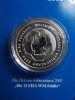 10-€-Silbermünzen "Fußball-WM 2006" Bayern - Neu Ulm Vorschau