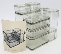 Bauhaus Wagenfeld Dosen Geschirr Glas Kubus Designklassiker Berlin - Zehlendorf Vorschau