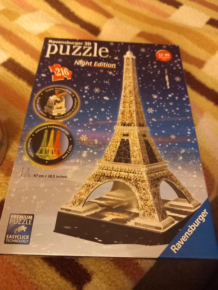 Puzzle vom Eiffelturm in Gummersbach