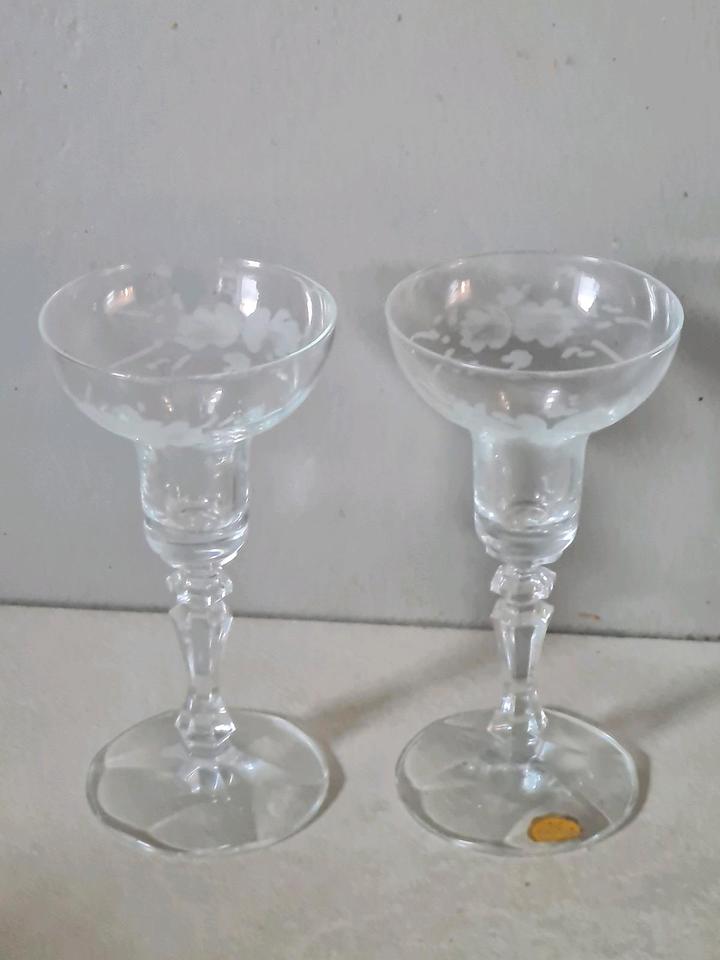 Zwei Kerzenhalter, kerzenständer,Hochzeitsdeko,vintage, deko in Elsdorf