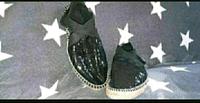 Espadrilles schwarz 40 Pailletten ungetragen Hessen - Spangenberg Vorschau