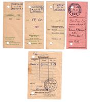 Einzahlungsbelege der Bundespost von 1956 bis 1965 Rheinland-Pfalz - Irmenach Vorschau