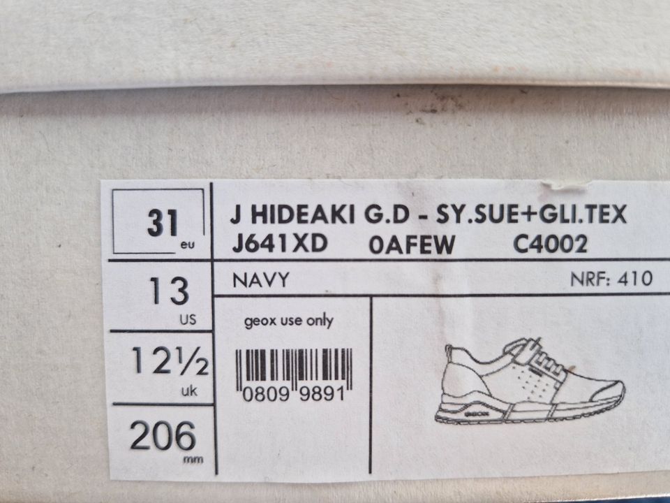 Geox Sneaker Halbschuhe Größe 31 *NEU* in Herrenberg