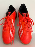 Adidas f50  Gr. 38 Neon Orange Hallenschuhe Baden-Württemberg - Bruchsal Vorschau