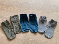 Kurzsocken Sneakersocken Biobaumwolle Gr. 35-38 in blau grau oliv Baden-Württemberg - Rottenburg am Neckar Vorschau